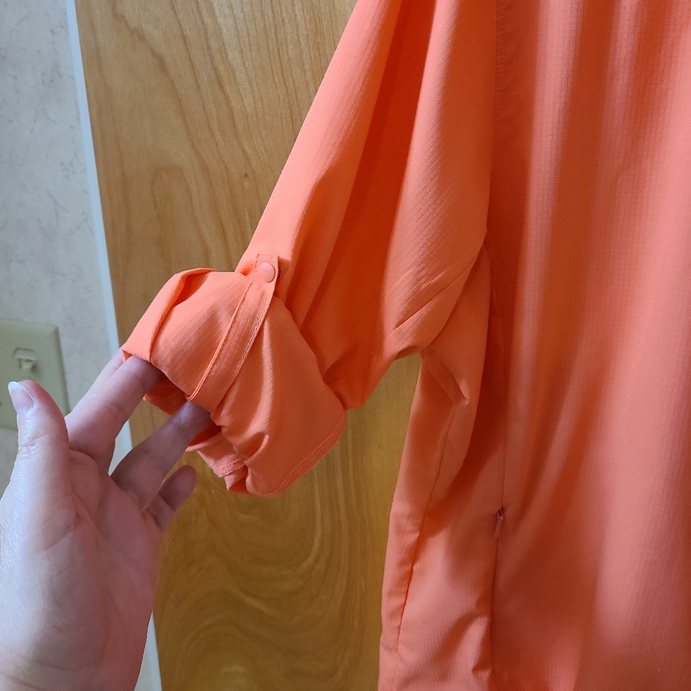 Columbia Vibrant Orange Shirt - Picture 6 of 8
